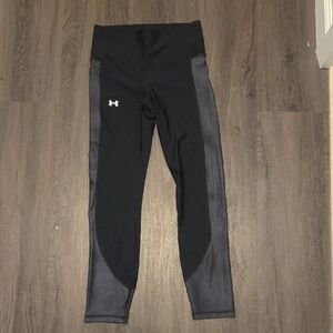 Under Armour Black and Gray Leggings